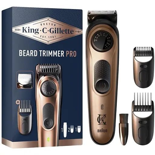 Тример для бороди King C. Gillette Pro електричний