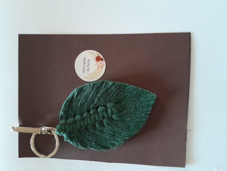 Porta chaves em macrame