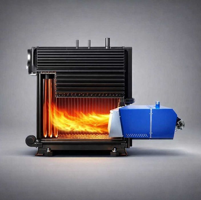 Пальник пелетний 500кВт METALEX, горелка металекс