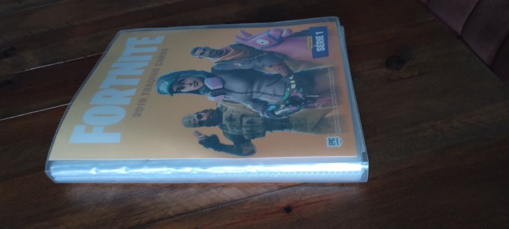 Arquivador + 144 cartas Fortnite serie 1