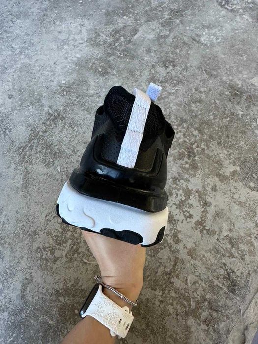 Чоловічі кросівки Nike React Vision "Waterproof Black/White" Розміри 40-45