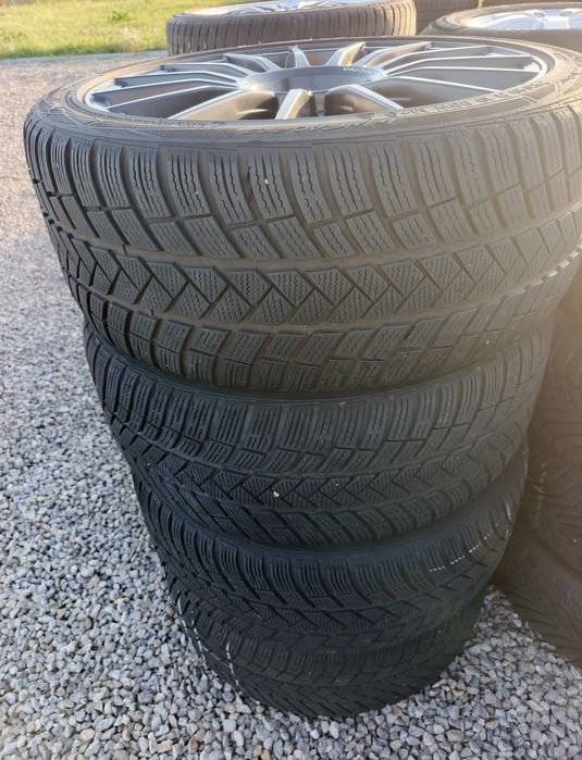 Felgi oryginalne do Jaguar + opony zimowe 245/40 R19
