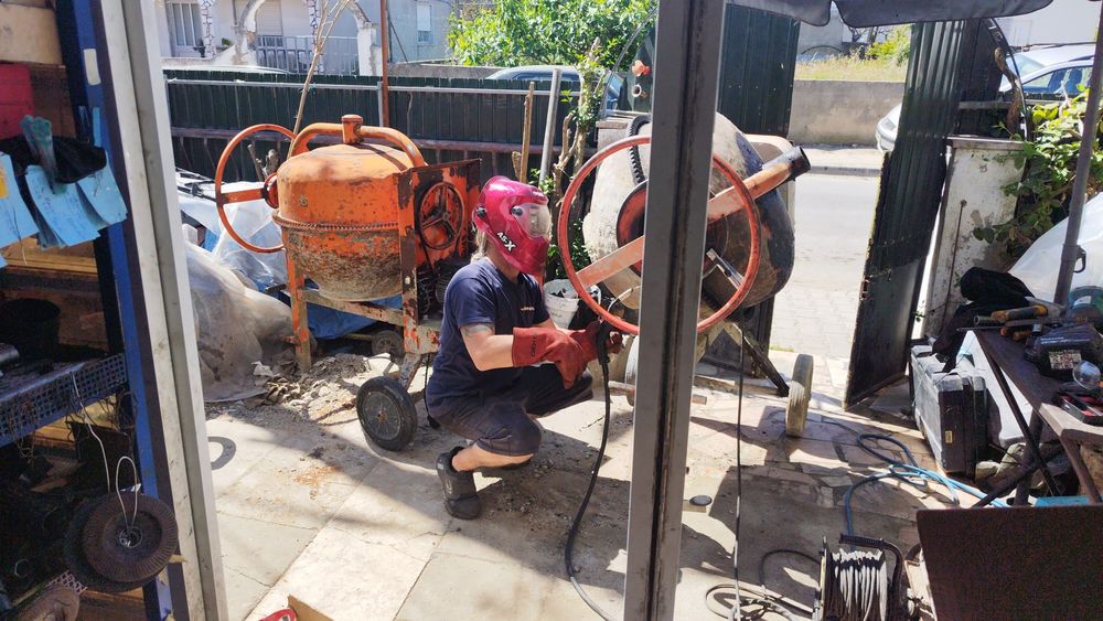 Betoneiras Reparação