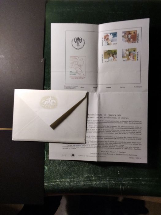 1979 FDC Ano Internacional Da Criança MNH