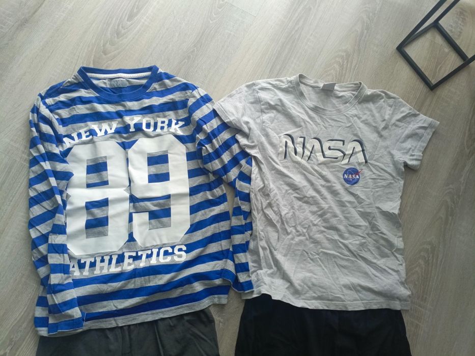 2 piżamy 152 kr rekaw i dlugi