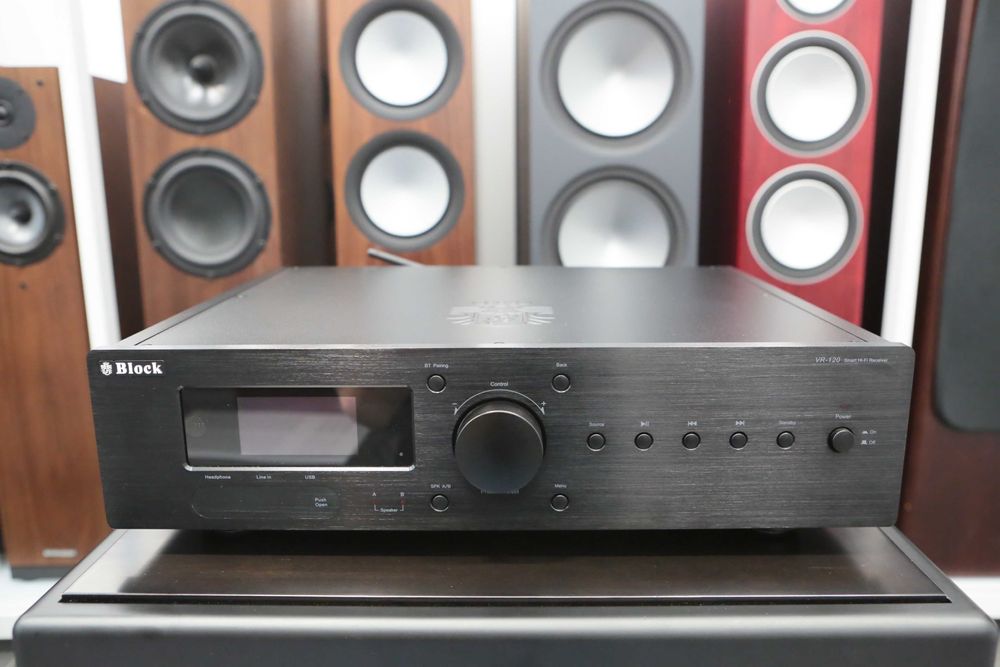 Block VR-120 wzmacniacz streamer tuner