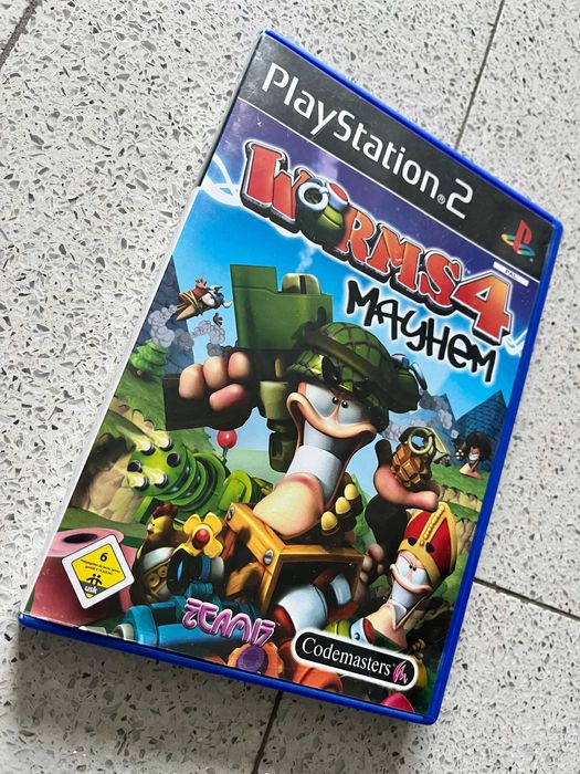Worms 4 : Mayhem ( PS2 Playstation 2 )