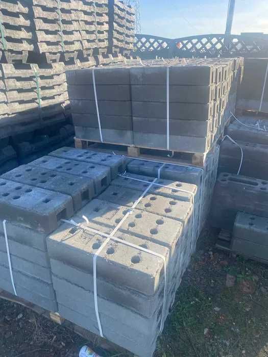 Stopa betonowa 32kg ogrodzenie tymczasowe budowlane przenośne płot