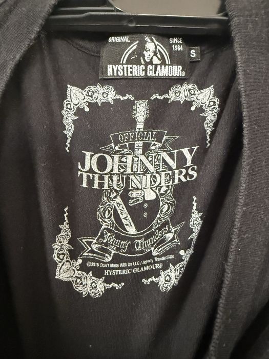 Hysteric glamour “Johnny Thunders” tee
