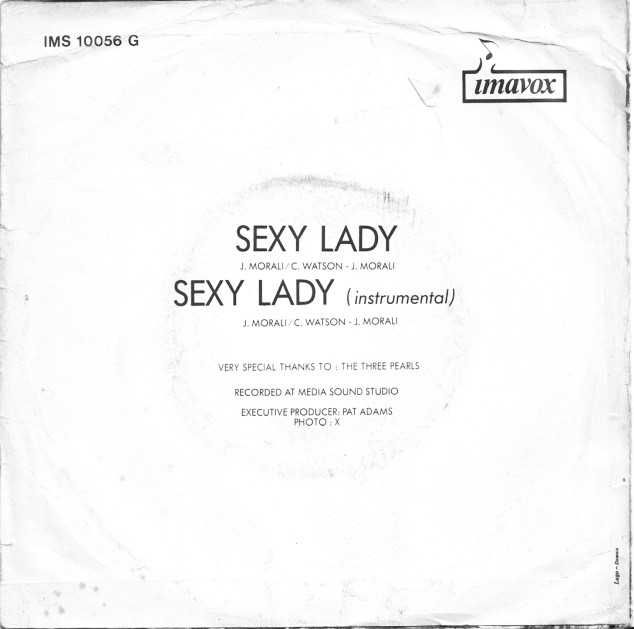 Bobby Walker – Sexy Lady - 1974 7" 45 RPM Vinil