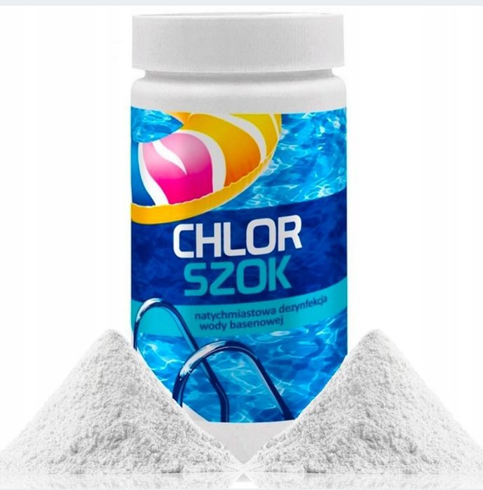 Chlor szok do basenu - 6 szt.
