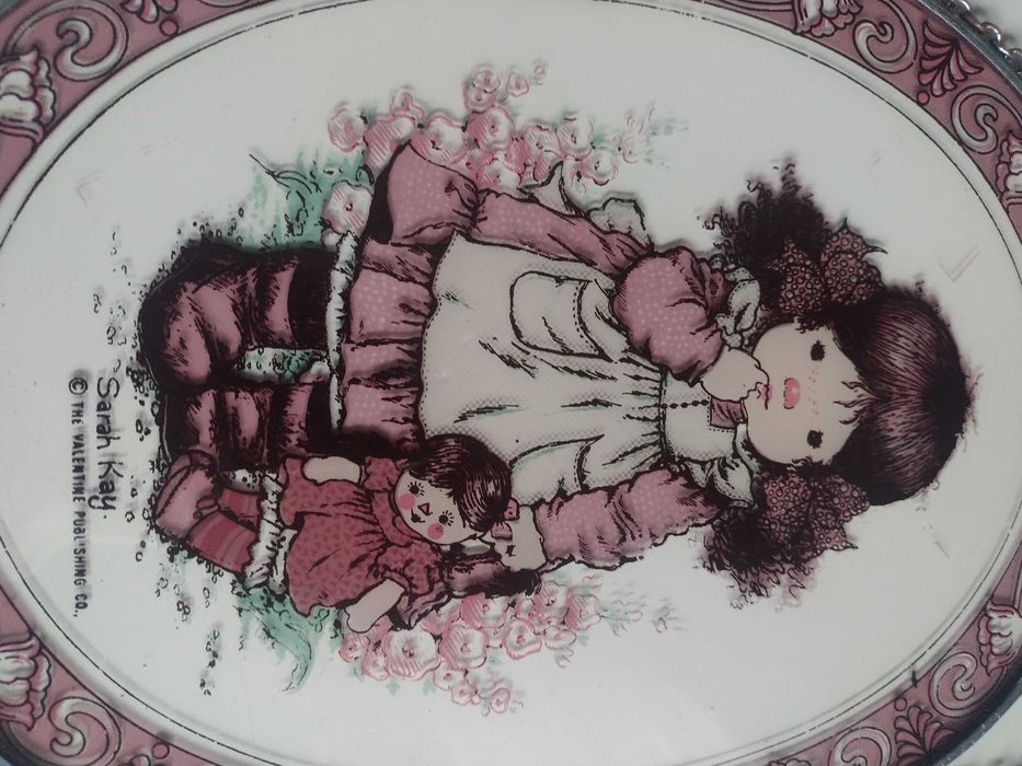 Sygnowany witraż -Sarah Kay