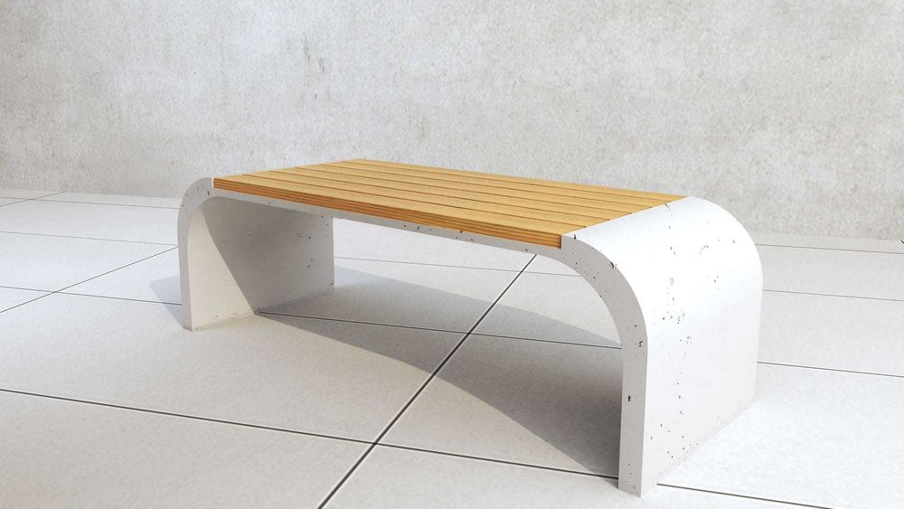 Ławka betonowa |nowoczesny design|ogrodowa|beton architektoniczny