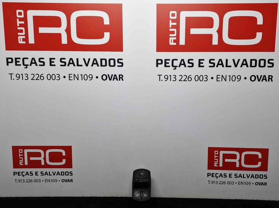 Comando / Botão / Interruptor Vidros Frente Esquerdo 13430017 - OPEL CORSA E