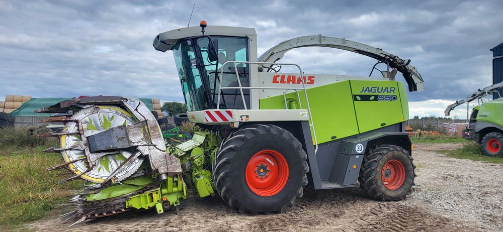Sieczkarnia Claas Jaguar 850, 870 Green Eye, Kemper, Orbis