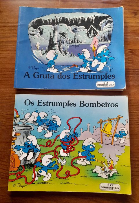 Livros dos Estrumpfes (Smurfs) - Antigos