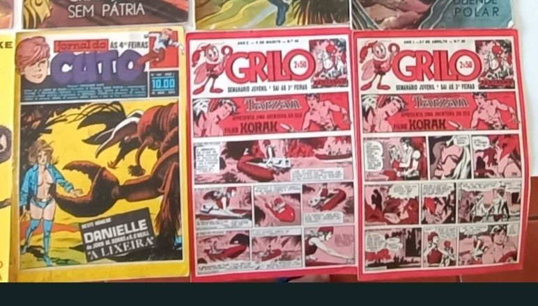 36 Livros  Comix, Col. Modernos Banda D., Desporto e Aven