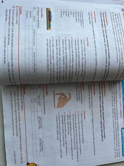 livros escolares 3º-4º anos