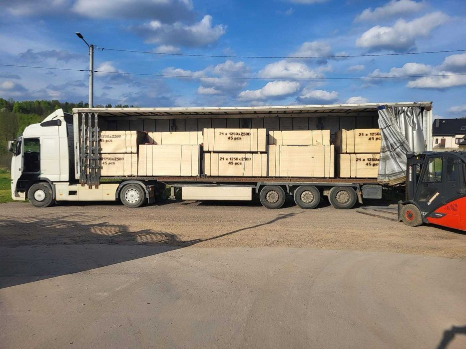 Płyta szalunkowa Sklejka wielowarstwowa czarna 21 mm nowa 1,25 x 2,5 m