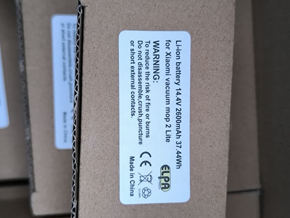 Bateria do Xiaomi vacuum mop 2 lite