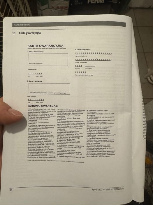 Junkers Hydro 4200 WRD 11-4KB LPG