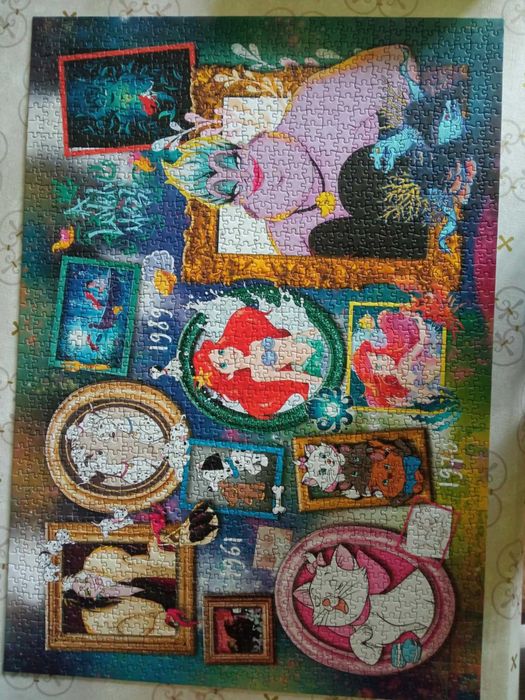 Puzzle Disney collection Trefl 9000 lub 6 x 1500 Żyrardów • OLX.pl
