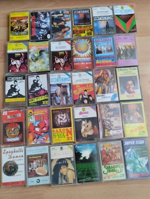 Kaseta Guns and Roses pop rock disco polo