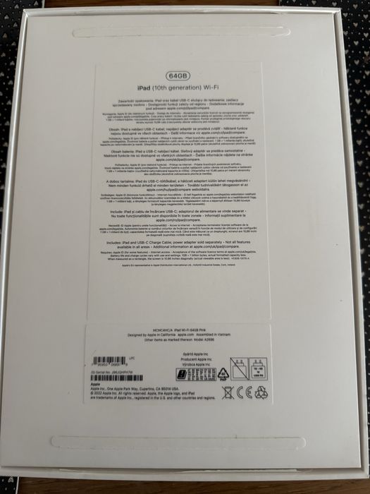 Apple Ipod 10,9” RÓŻOWY idealny