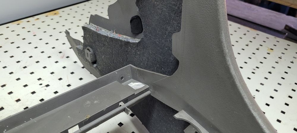 Tunel Srodkowy Audi A4 B6 B7 Ręcznego Szary Platin Hell Achat pod Podłokietnik Ładny