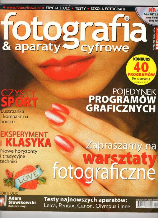 Fotografia & Aparaty Cyfrowe 20 Numerów z roczników 2007 - 2011