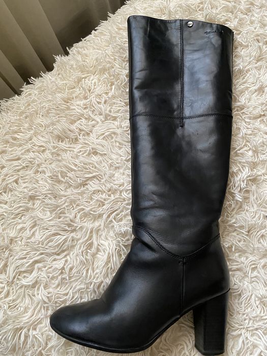 Сапожки шкіряні весна