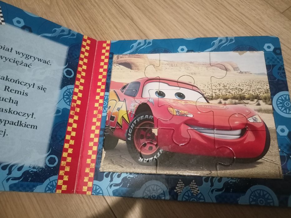 Książeczka puzzlowa Auta Cars