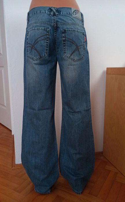 Dzwony szwedy damskie vintage y2k 90s