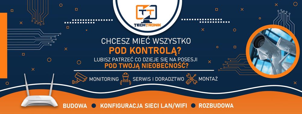 Usługi Informatyczno Elektryczne Tech-Tronik + Monitoring