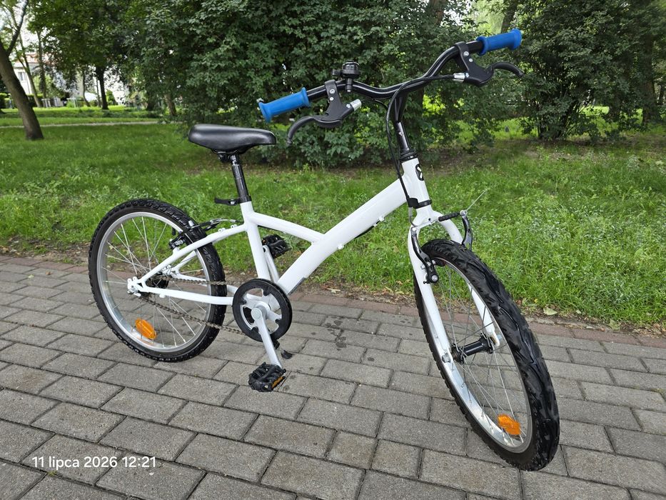 Rower Btwin 20 biały