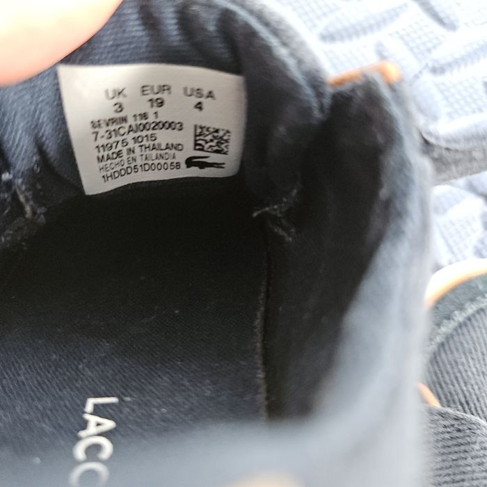 Buty niemowlęce Lacoste 19