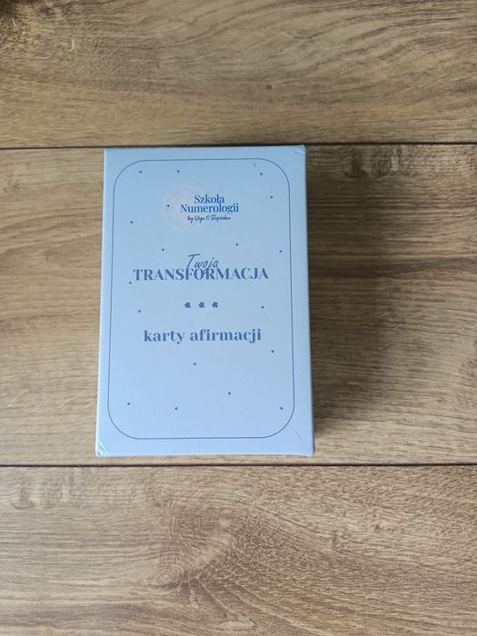 Karty afirmacji - Twoja transformacja - Szkoła Numerologii