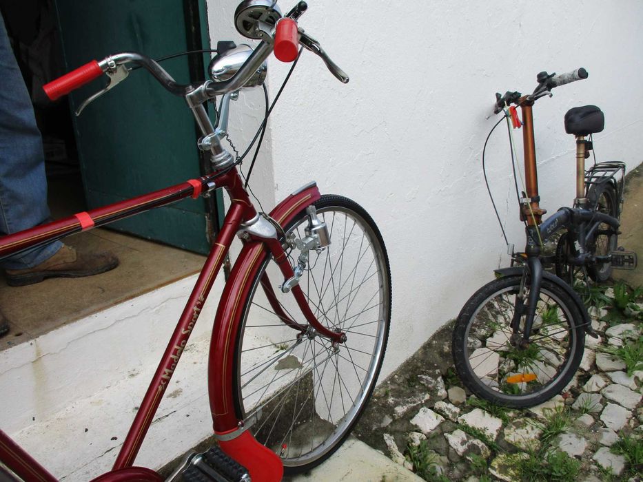 Bicicleta Pasteleira Sport Vermelha