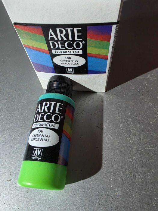 Tintas Vallejo Arte Deco Fluorescent