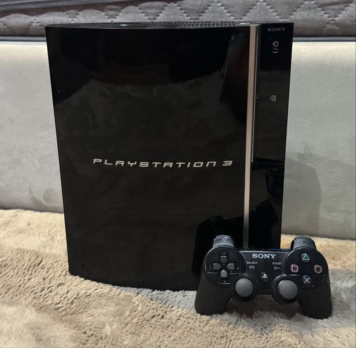 PS3 FAT 500GB + Comando Original | Desbloqueada + PKGi