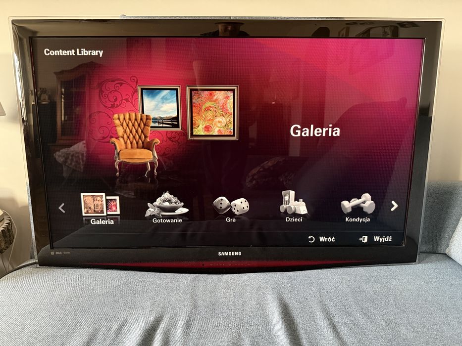 Telewizor Samsung 46” + Dekoder DVB