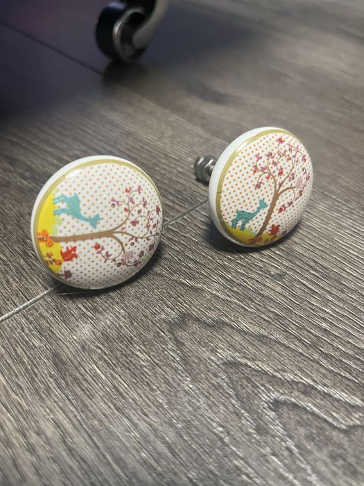 Ceramiczne galki meblowe