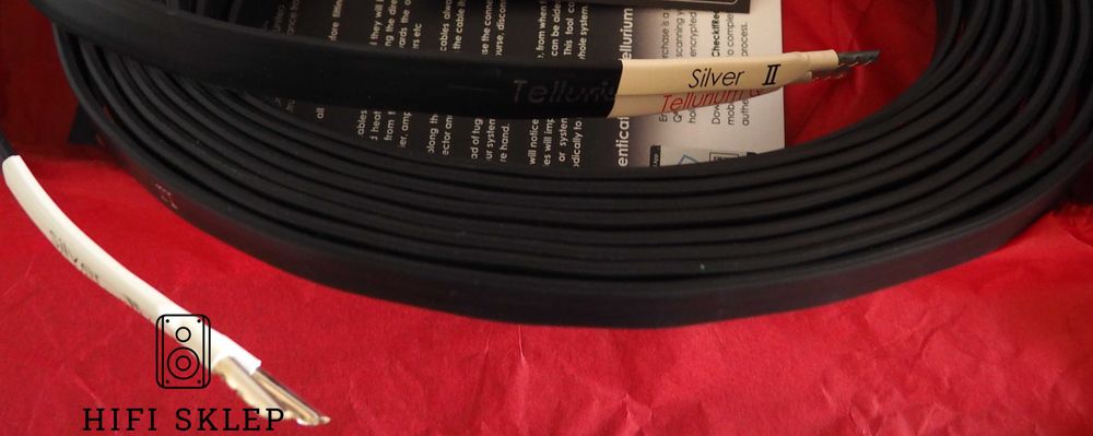 Tellurium Silver II 2 x 1m-kabel głośnikowy /zapytaj o promocję !!!