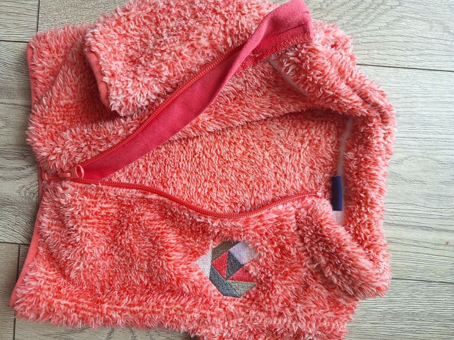Bluza lupilu na suwak dziecięca 68 jesienna zimowa