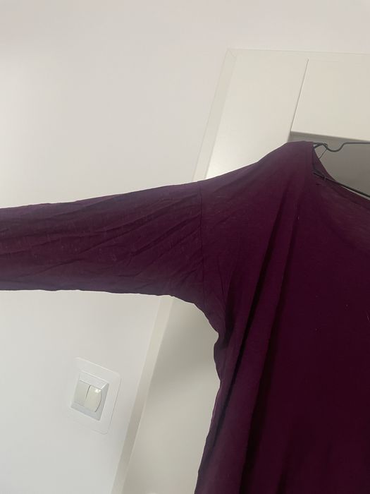 Śliwkowa bluzka H&M rozmiar XS/S
