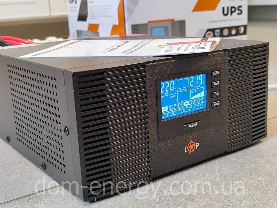 ИБП бесперебойник ДБЖ LPM-PSW-1500VA Источник бесперебойного питания