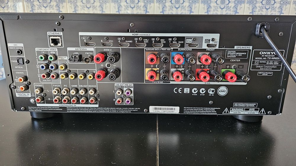 Onkyo AV receiver tx-nr626