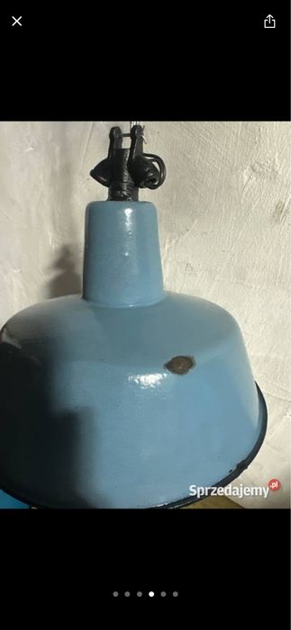 Lampa wisząca OBs-2  niebieska