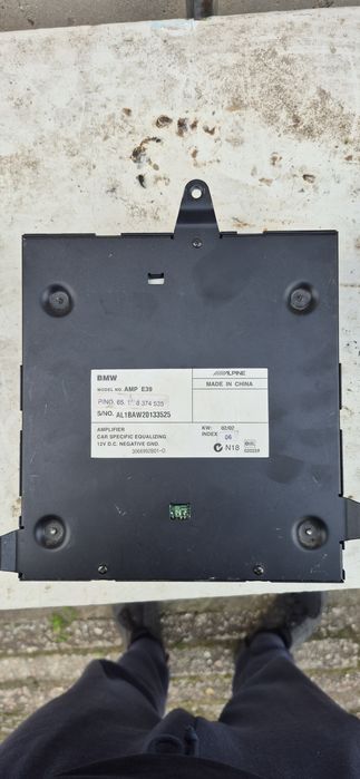 Аудоусилитель бмв е39 та е53 alpine