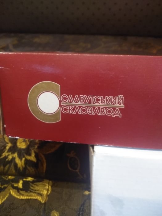 Продам фужеры стеклянные в коробке